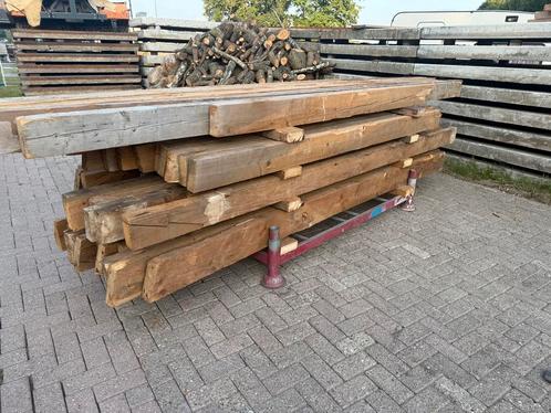 Balken hout 190x73 en 160x63, Tuin en Terras, Palen, Balken en Planken, Gebruikt, Balken, 250 cm of meer, Ophalen