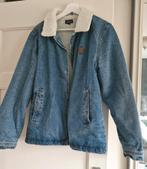 Brixton Denim Jas met Sherpa Voering, Blauw, Zo goed als nieuw, Maat 46 (S) of kleiner, Brixton