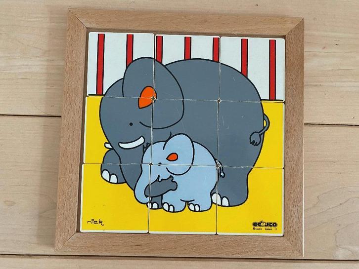 Educo puzzel, Kinderen en Baby's, Speelgoed | Kinderpuzzels, Zo goed als nieuw, Minder dan 10 stukjes, Ophalen of Verzenden