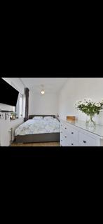 Bed ombouw, Overige materialen, Gebruikt, Bruin, Tweepersoons