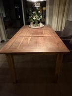 Mooie teak eettafel 200 x 100, Huis en Inrichting, Tafels | Eettafels, Ophalen, Gebruikt, Teakhout, 200 cm of meer
