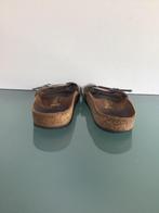 GRATIS VERZENDEN | BIRKENSTOCK PIAZZA zilveren slippers 38, Kleding | Dames, Schoenen, Slippers, Overige kleuren, Verzenden, Zo goed als nieuw
