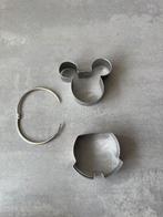 Mickey mouse koekjes/fondant uitsteker, Ophalen of Verzenden, Zo goed als nieuw, Taarten of Cupcakes, Versiering