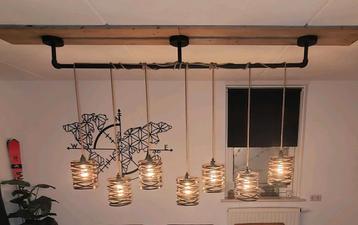 Eettafel Hanglamp 160 cm lang beschikbaar voor biedingen