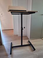 Verstelbare laptoptafel, sta bureau, Ophalen, In hoogte verstelbaar, Zo goed als nieuw, Stabureau