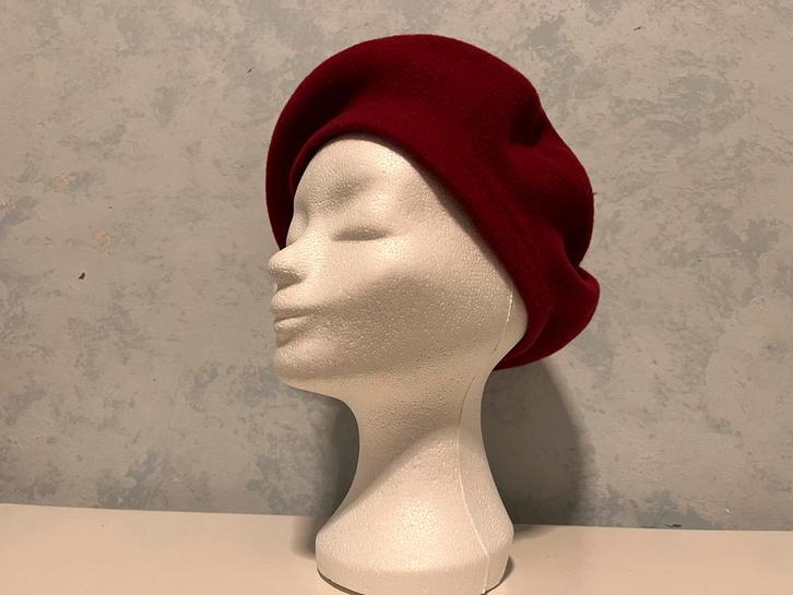 Nieuwe wollen baret, Kleding | Dames, Hoeden en Petten, Nieuw, Hoed, One size fits all, Verzenden
