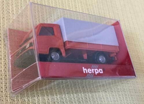 Herpa 1:87 MB 100D busje met afneembare kap, Hobby en Vrije tijd, Modelauto's | 1:87, Zo goed als nieuw, Bus of Vrachtwagen, Herpa