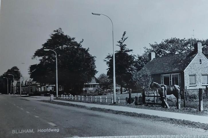 Ansichtkaart Blijham - Hoofdstraat, Verzamelen, Ansichtkaarten | Nederland, Ongelopen, Verzenden