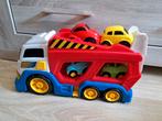 Vrachtauto met auto's, Ophalen of Verzenden, Gebruikt