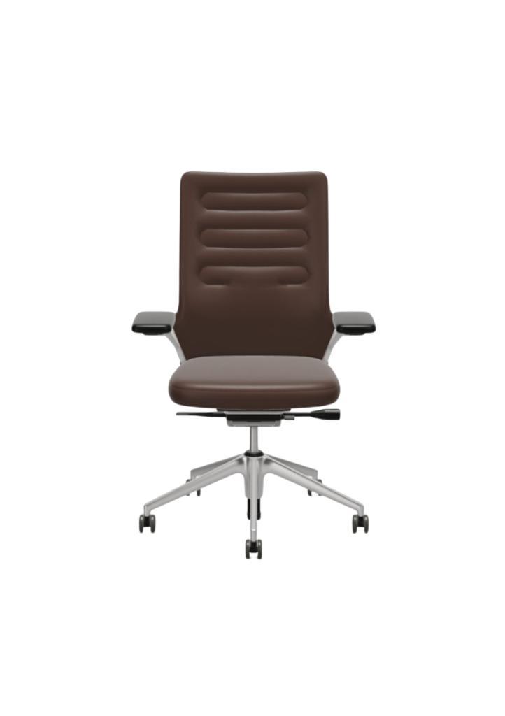 Vitra AC 5 Work - Bureaustoel - Bruin - Refurbished, Huis en Inrichting, Bureaustoelen, Zo goed als nieuw, Bureaustoel, Bruin