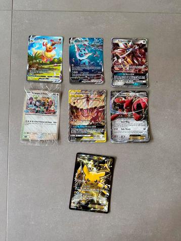 7x Jumbo Pokemon Kaart beschikbaar voor biedingen