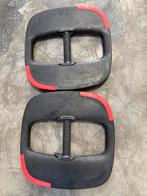 2 x 10 kg les mills 2.0 schijven voor smartbar beschadigd, Halterschijven, Ophalen of Verzenden, Les mills, 2 x 10 kg schijven