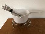 CorningWare kaasfondue set 1 liter 2-5 pers, Ophalen, Zo goed als nieuw, Overige materialen, Overige typen
