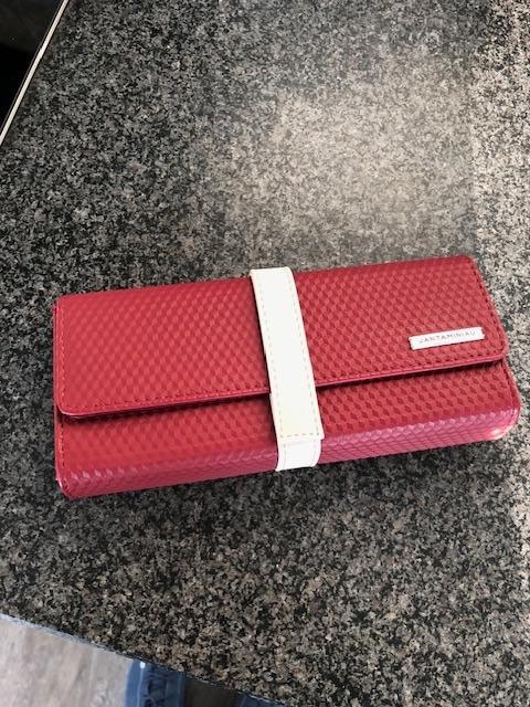 handtasje van KLM ( Jan taminiau ), Sieraden, Tassen en Uiterlijk, Tassen | Damestassen, Zo goed als nieuw, Avondtasje, Rood, Ophalen