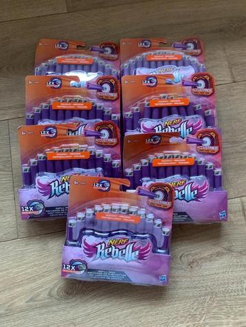 Nerf Rebelle AccuStrike refill pack, 12 per pak (7 pakken) beschikbaar voor biedingen