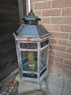 Groot Windlicht / Lantaarn, Ophalen, Gebruikt, Landelijk, Glas
