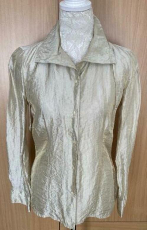 Amici blouse maat 36/38, Kleding | Dames, Blouses en Tunieken, Zo goed als nieuw, Maat 36 (S), Wit, Ophalen of Verzenden