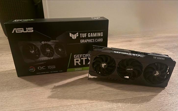 ASUS TUF RTX 3080 OC 10GB Grafische Kaart, Computers en Software, Videokaarten, Gebruikt, Nvidia, PCI-Express 4.0, GDDR6, HDMI