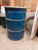 3x ton 210 L, Ophalen, Zo goed als nieuw
