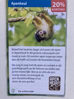 Kortingscode Apenheul, Drie personen of meer, Kortingskaart