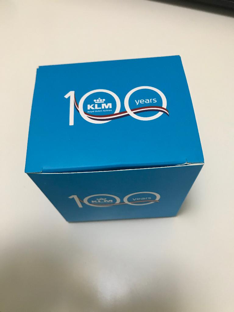 Ding-dong"een groot blauwe KLM-fietsbel ter jubileum 100jaar, Ophalen of Verzenden, Nieuw