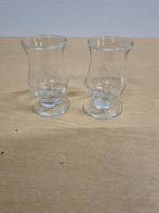 Glaasjes op voet 2 stuks, Verzamelen, Glas en Borrelglaasjes, Ophalen of Verzenden, 'T Olde Gre-j, Info@toldegrej.nl, Endepoelstraat 20f Didam