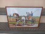 Tegeltableau Friese wagen, Antiek en Kunst, Antiek | Wandborden en Tegels, Ophalen of Verzenden