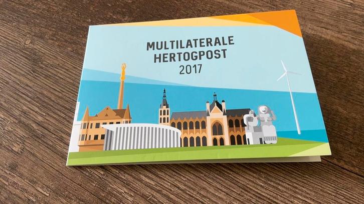 #92 Speciale uitgave Hertogpost Nederland/Luxemburg, Postzegels en Munten, Postzegels | Nederland, Ophalen of Verzenden