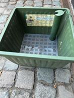 Plantenbak met watercontrol/reservoir, Tuin en Terras, Kunststof, Minder dan 30 cm, Minder dan 60 cm, Rond