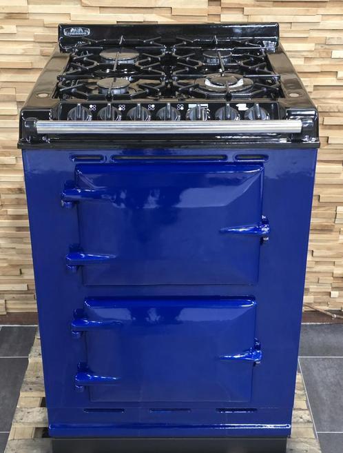 🔥 Luxe Fornuis AGA companion 60cm konings blauw 2 ovens, Witgoed en Apparatuur, Fornuizen, Zo goed als nieuw, Vrijstaand, Gas