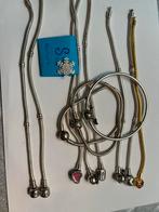 Diverse Pandora Armbanden met Bedels, Sieraden, Tassen en Uiterlijk, Bedels, Verzenden, Pandora, Zo goed als nieuw, 4 bedels of meer