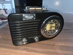 Ricatech Vintage look wekkerradio, Ophalen, Zo goed als nieuw, Radio