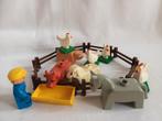 Vintage duplo set 2647 Boer met boerderijdieren en hekjes, Ophalen of Verzenden, Gebruikt, Duplo