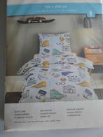 Leuk 1 persoons dekbedovertrek 100% katoen NIEUW, Ophalen of Verzenden, Nieuw, Jongetje of Meisje, Dekbedovertrek