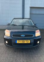 Ford Fusion 1.6 16V 2007 Zwart, Auto's, Ford, Voorwielaandrijving, 1596 cc, 15 km/l, 100 pk