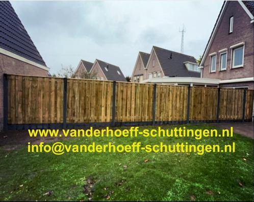 Hout-beton schutting vanaf €110,00 P/m incl montage !, Tuin en Terras, Schuttingen, Nieuw, Hout, 1 tot 2 meter, Minder dan 3 meter
