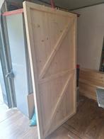 Loft deur van terug gedroogd en geschaafd hout, Ophalen of Verzenden, Nieuw, Hout