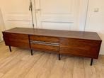 Vintage palissander dressoir, Huis en Inrichting, 25 tot 50 cm, 200 cm of meer, Gebruikt, Metaal