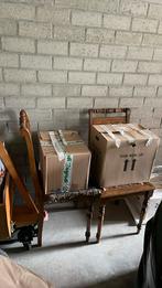 2 stoelen. In goed staat. Teab., Huis en Inrichting, Stoelen, Ophalen, Twee, Bruin, Hout