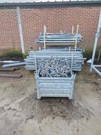 Buizensteiger met Bouwlift en stutten, Doe-het-zelf en Verbouw, Steigers, Ophalen, Gebruikt, Overige typen, 5 meter of hoger