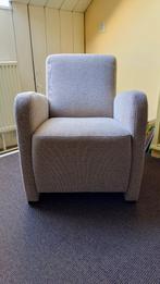 Comfortabele compacte stoffen fauteuil, Huis en Inrichting, Fauteuils, Ophalen, Minder dan 75 cm, Zo goed als nieuw, 50 tot 75 cm