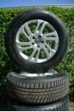 17" Ori Volvo Xc60 Valder Velgen + Continental Winterbanden, Band(en), Ophalen of Verzenden, Winterbanden