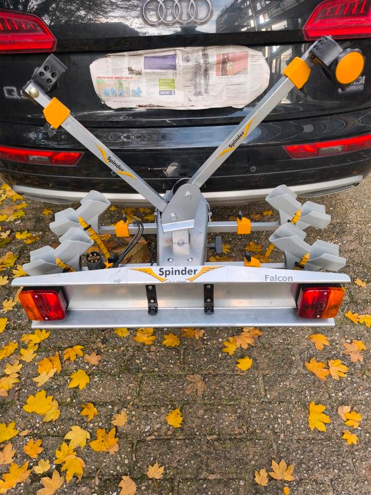 Spinder Falcon Kantelbare Fietsendrager - Zo Goed Als Nieuw, Auto diversen, Fietsendragers, Zo goed als nieuw, Trekhaakdrager