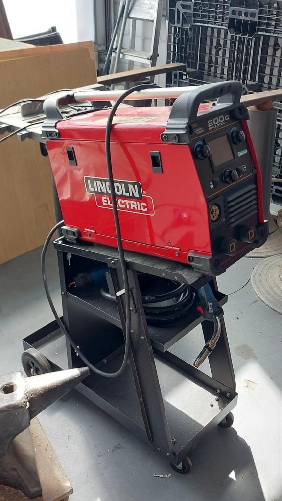 Lincoln 200c speedtec multiprocess lasapparaat + mig pistool, Doe-het-zelf en Verbouw, Gereedschap | Lasapparaten, Zo goed als nieuw