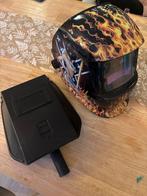 Lashelm met bril, Lasfilter, Ophalen, Gebruikt