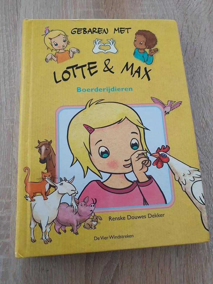 Boerderijdieren pop up boek gebarentaal, Boeken, Kinderboeken | Kleuters, Zo goed als nieuw, Jongen of Meisje, Ophalen of Verzenden