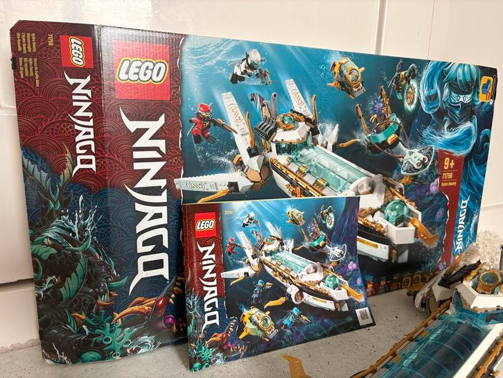 Lego Ninjago 71756 Hydro Bounty Onderzeeër - Compleet!, Kinderen en Baby's, Speelgoed | Duplo en Lego, Zo goed als nieuw, Lego