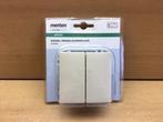 Merten Artec wissel-wissel schakelaar inbouw creme., Eddiys, Espel, Nieuw, Info@eddiys.eu