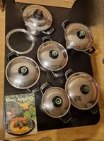 AMC Pannenset met Secuquick, Huis en Inrichting, Keuken | Potten en Pannen, Ophalen, Rvs, Pannenset
