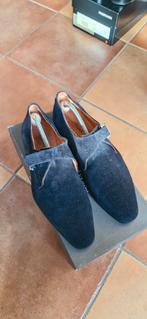 Reinhard Frans gespschoenen blauw maat 41 zgan, Ophalen of Verzenden, Zo goed als nieuw, Blauw